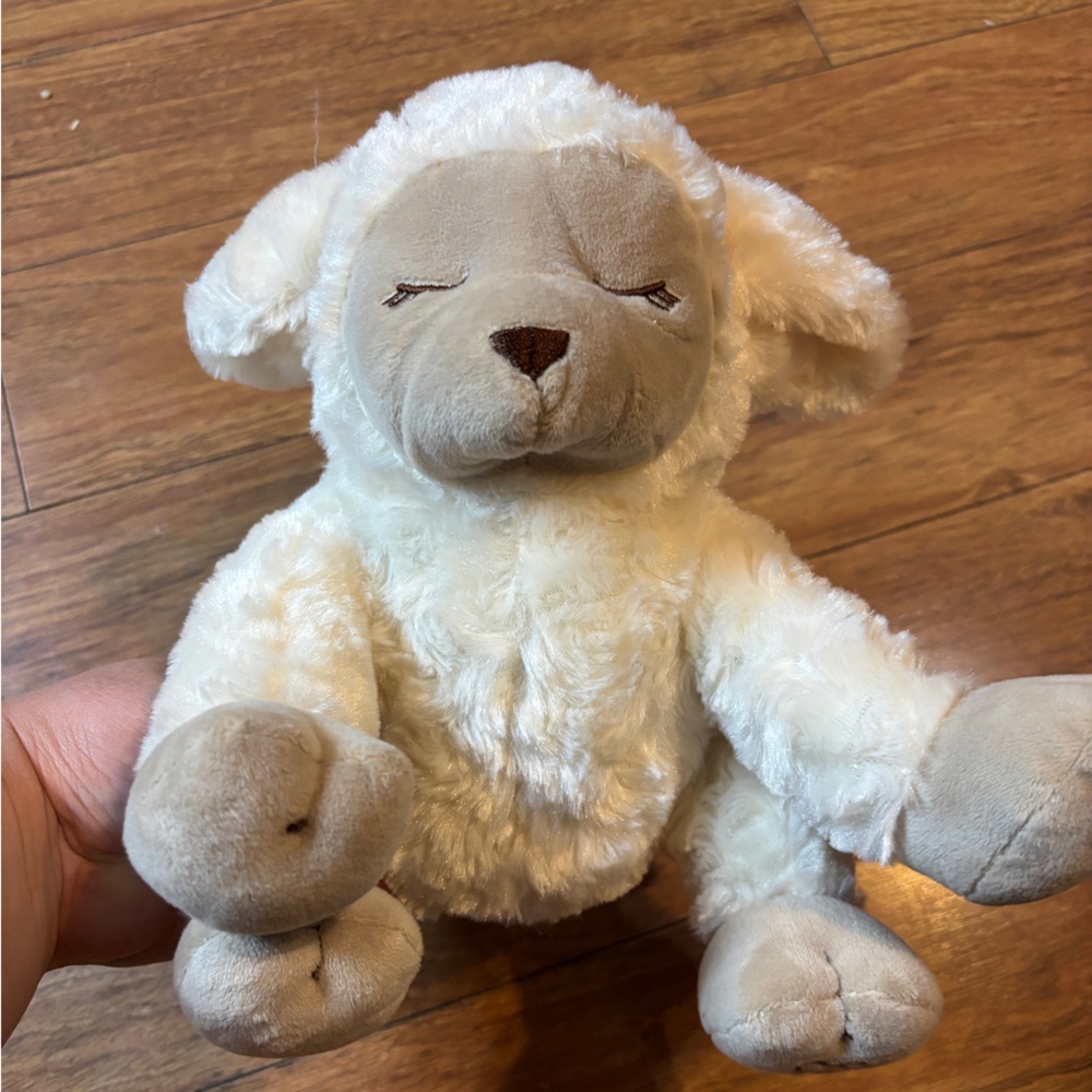 Swaddle me Plush Cream Sheep Toy
